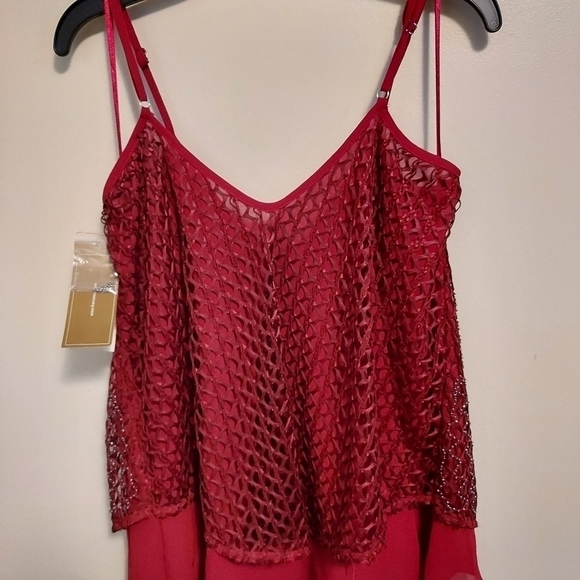 Francesca XS Beaded tank top burg - Picture 8 of 13